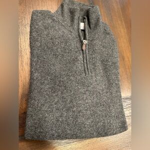 Men's Gray cashmere Sweater